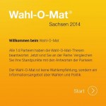 Wahl-O-Mat - Landtagswahlen 2014 Sachsen