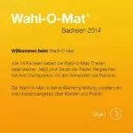 Wahl-O-Mat - Landtagswahlen 2014 Sachsen