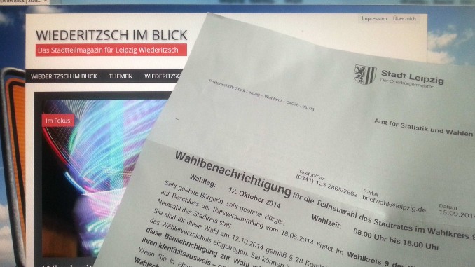 Nachwahl Stadtrat Leipzig