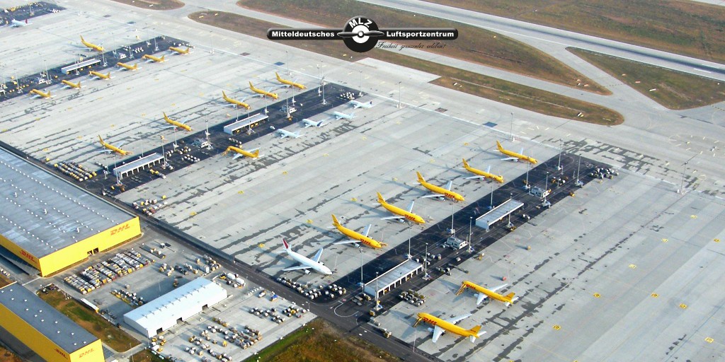 Flughafen Halle/Leipzig (c) MLZ -Mitteldeutsches Luftsportzentrum