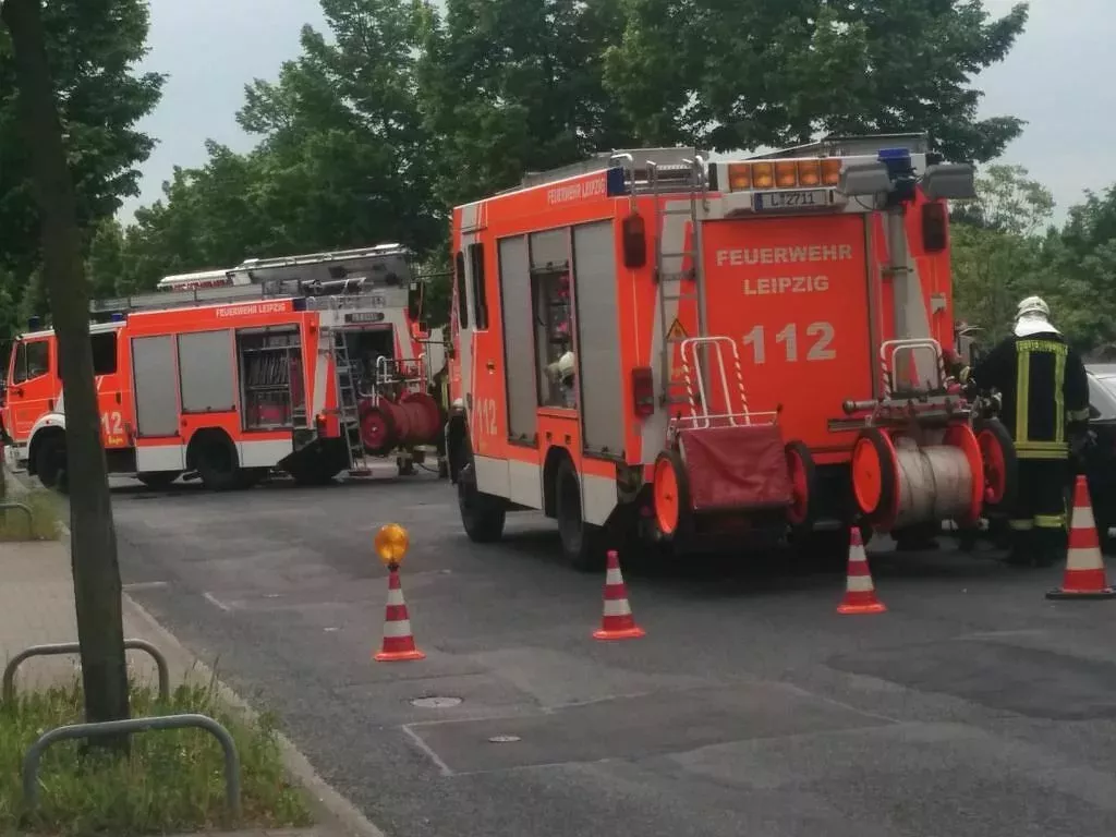 Wiederitzsch Unfall Motorrad