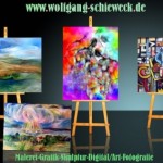 Malerei von Wolfgang Schieweck