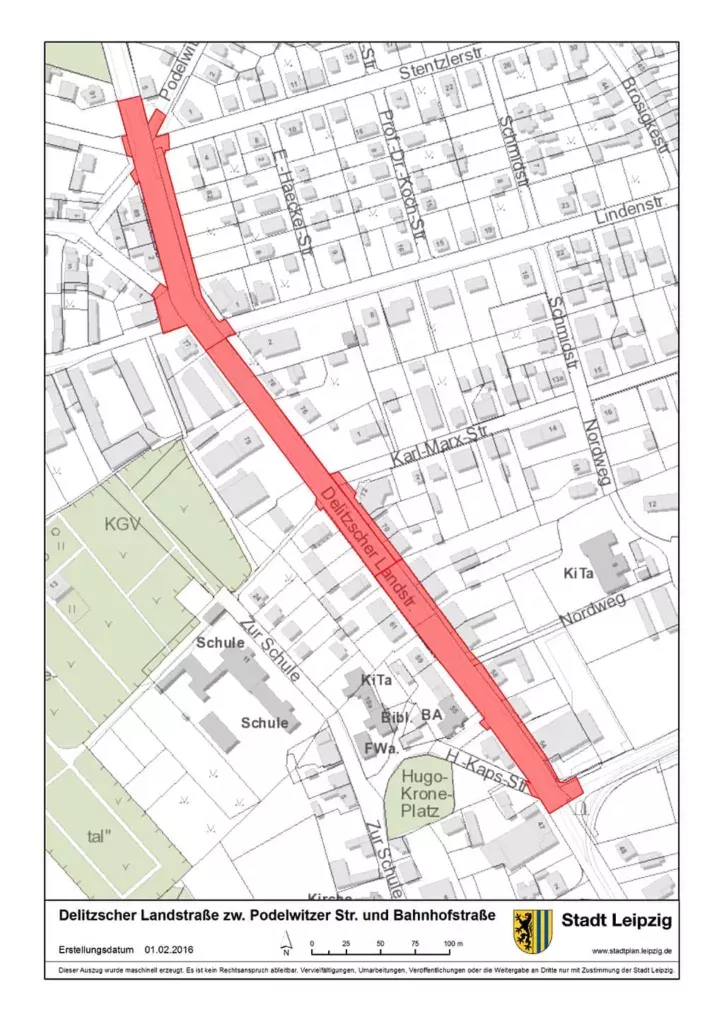Planungsbereich "Neue Mitte Wiederitzsch" (c) Stadt Leipzig