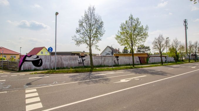 Illegales GRAFFITI in Wiederitzsch