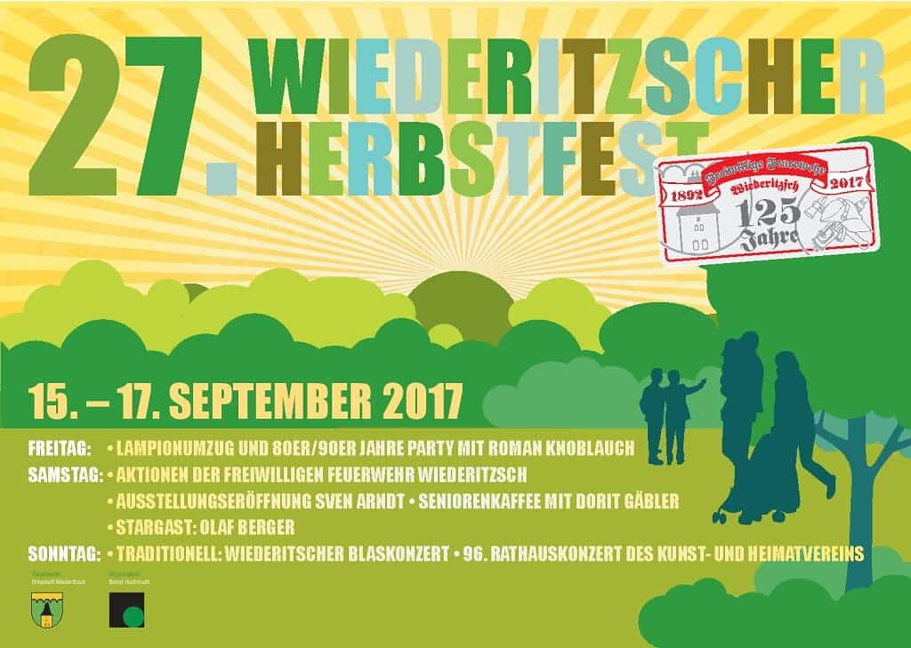 27. Wiederitzscher Herbstfest 2017