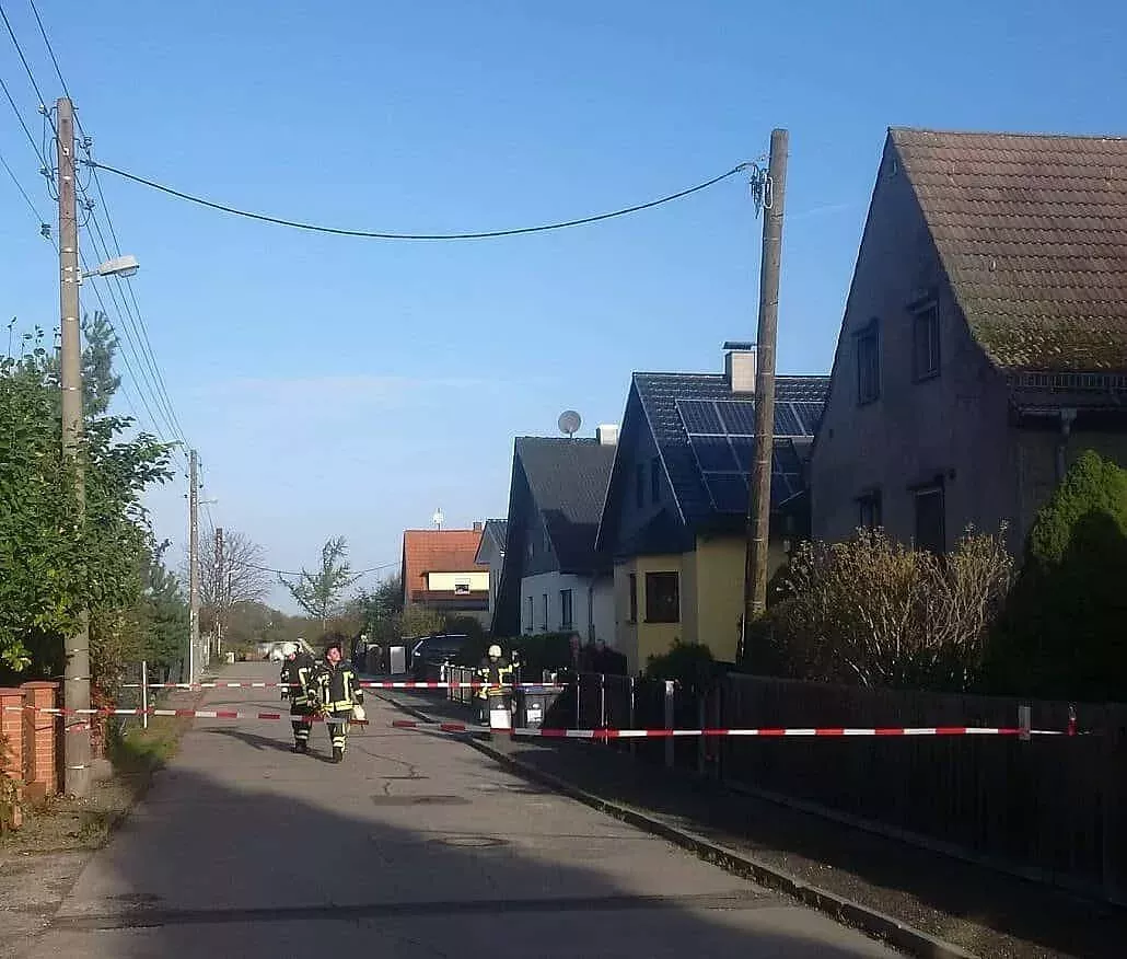 Sturmtief Herwart hält die Freiwillige Feuerwehr Wiederitzsch auf Trab