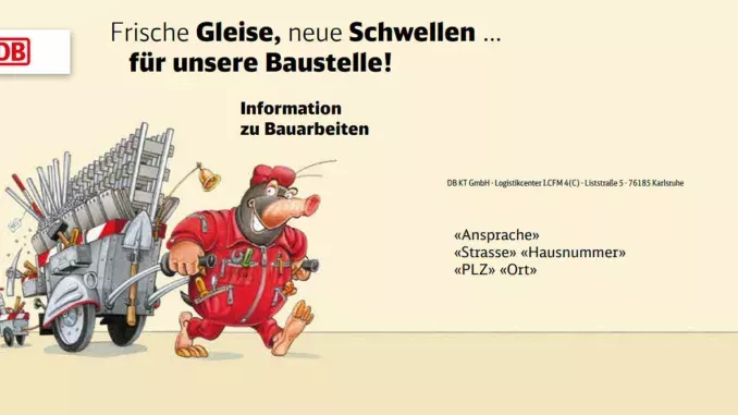 Beeinträchtigungen durch Lärm und Nachtarbeiten im Februar 2022