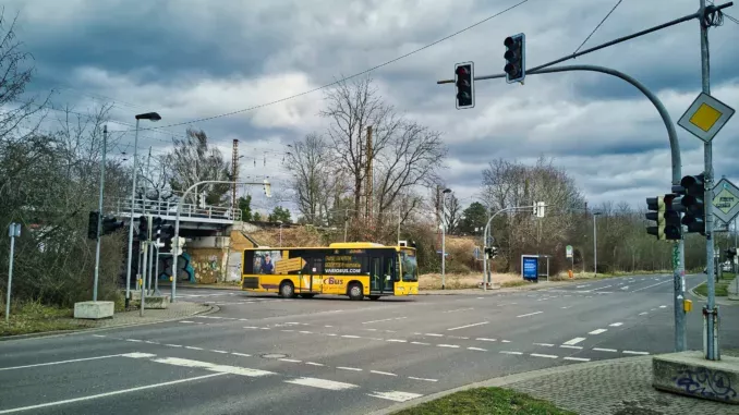Kreuzung Südtangente/Viaduktweg