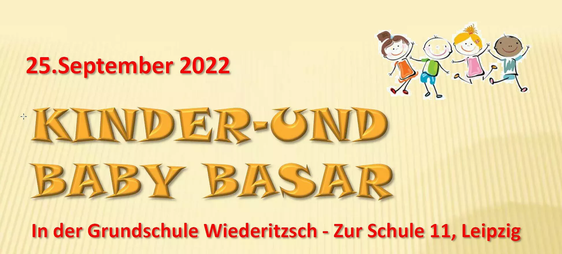 2. Wiederitzscher Kinderkleiderbörse am 11.3.2023