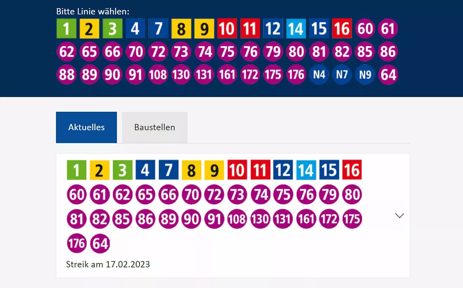 Die LVB wird heute bestreikt
