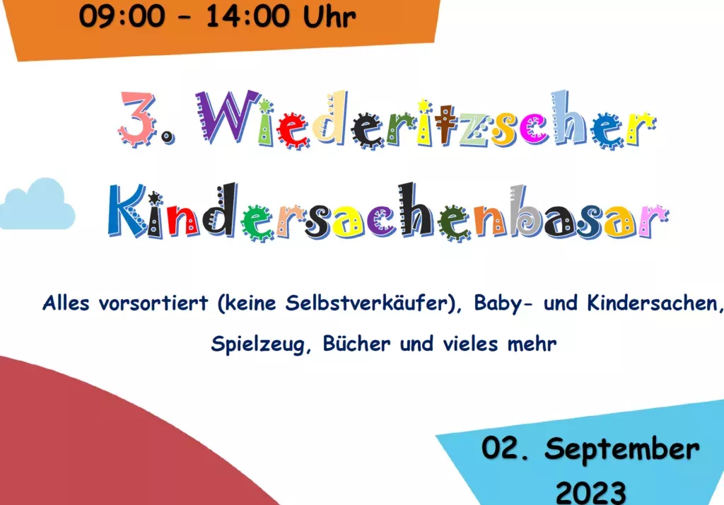 3. Wiederitzscher Kindersachenbasar