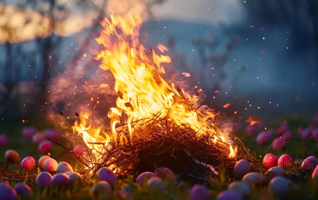 Osterfeuer 2024 in und rund um Leipzig