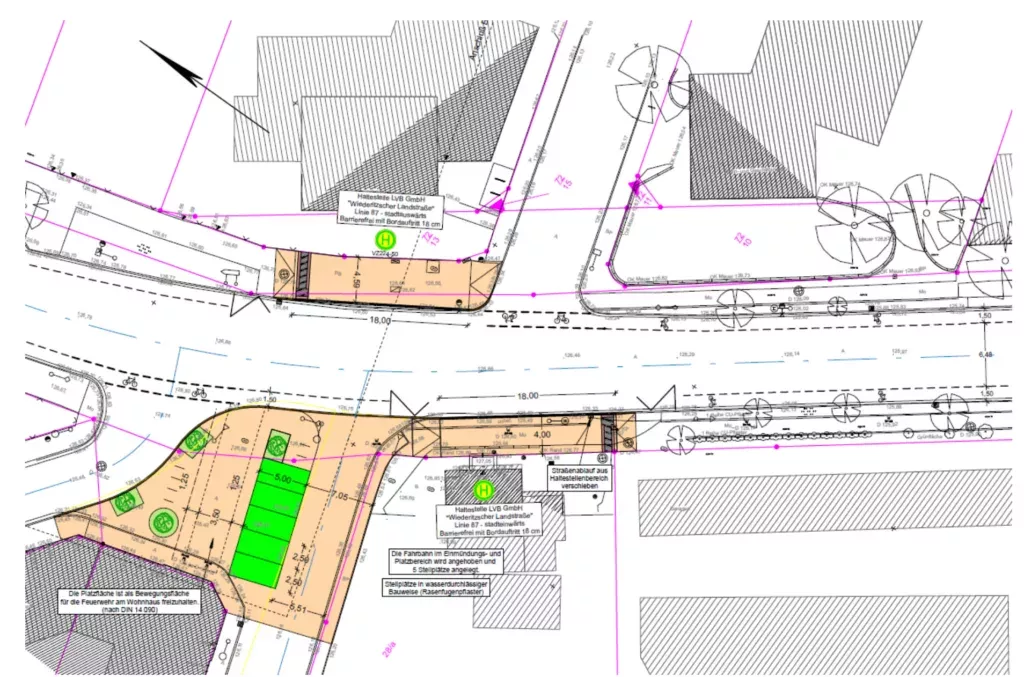 Neue Mitte Wiederitzsch, Stadt Leipzig, VTA, Screenshot zur Dokumentation