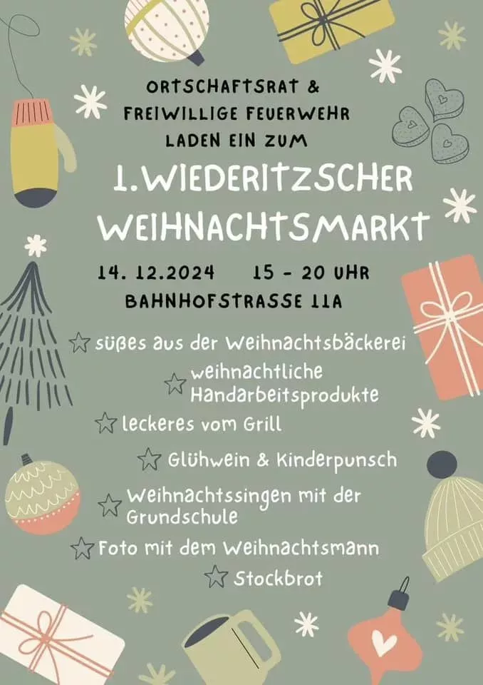Weihnachtsmarkt Wiederitzsch 2024
